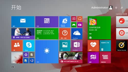 win8应用界面